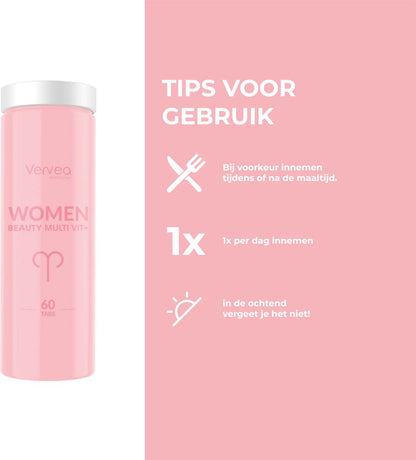 Multi vitamine+ Vrouw Compleet - Anti Aging